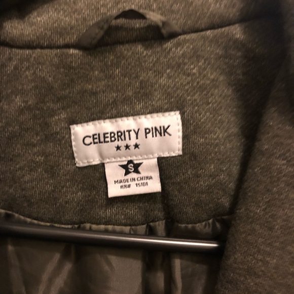 Olive green peacoat - Picture 2 of 2